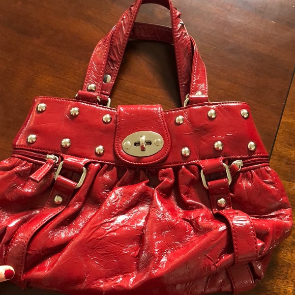 jessica simpson red purse